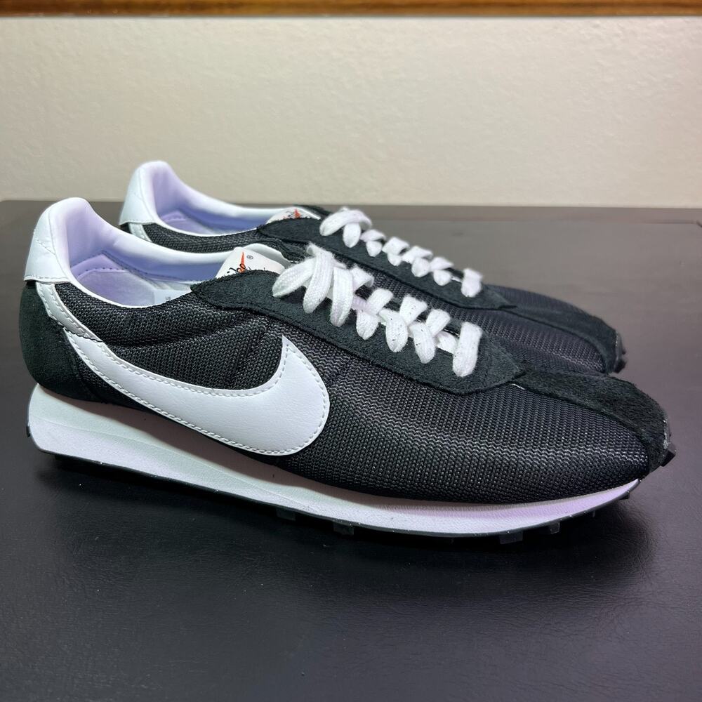 Nike LD 1000 Shoes Mens Size 10 Black White Waffle Sneakers HJ4687-002